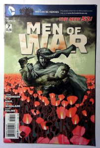 Men of War #7 (2012) DC Comics George Saint, S.A.S. 1st Print Comic Book