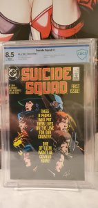Suicide Squad #1 - CBCS 8.5 - Cover art by Howard Chaykin