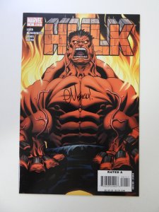 Hulk #1 (2008) 1st Red Hulk signed Ed McGuinness NM- condition