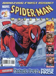 Spider-Man Magazine (2nd Series) #1 VF ; Marvel | Fantastic Four Power Pack