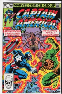 Captain America #271 Direct Edition (1982) Captain America