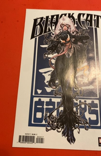 Black Cat #2 Antivenom virgin variant signed by Brooks