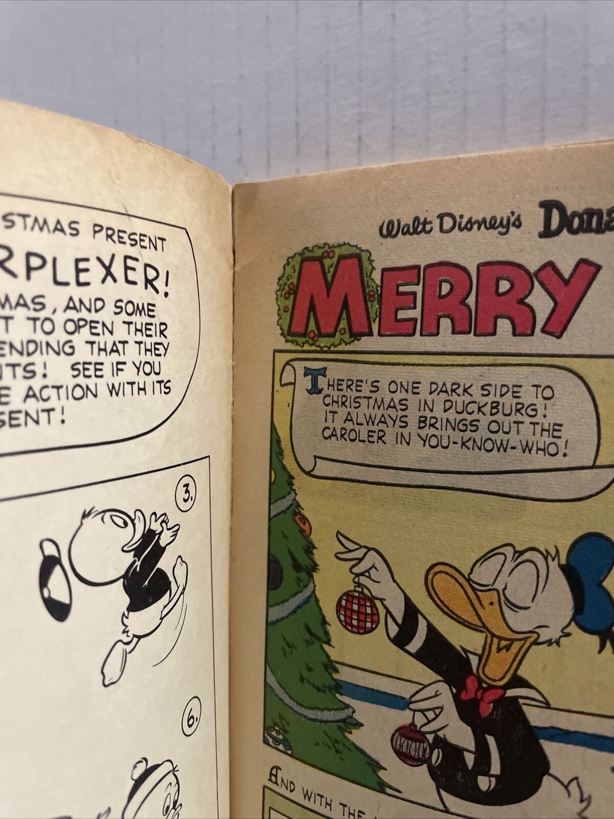 Walt Disneys Donald Duck Merry Christmas 53 1961 Dell Giant Comic Books Silver Age Dell