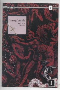 YOUNG DRACULA #1, VF/NM, Caliber, Vampire Diary  1992 more Indies in store