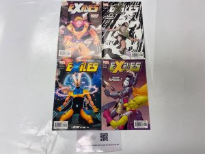 4 Exiles MARVEL comic books #31 33 45 49 99 KM19