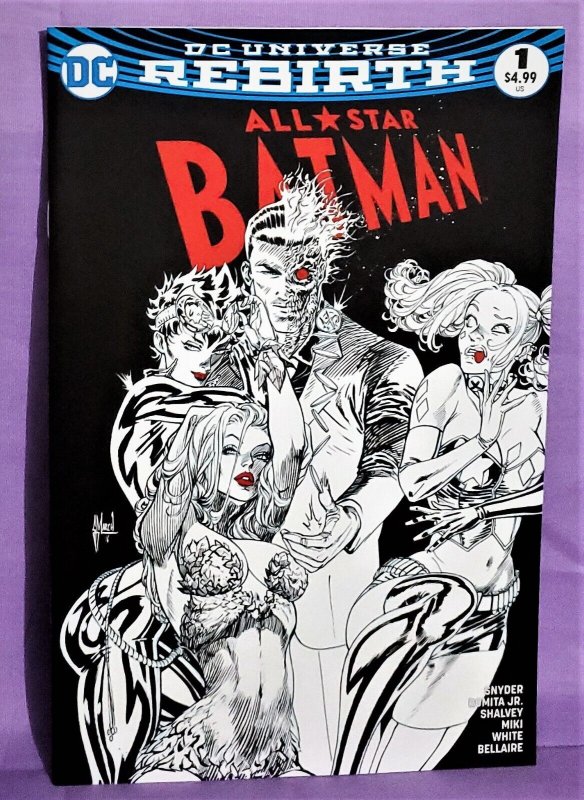 ALL-STAR BATMAN #1 Guillem March Comic Xposure B&W Variant Cover  DC Comics DCU