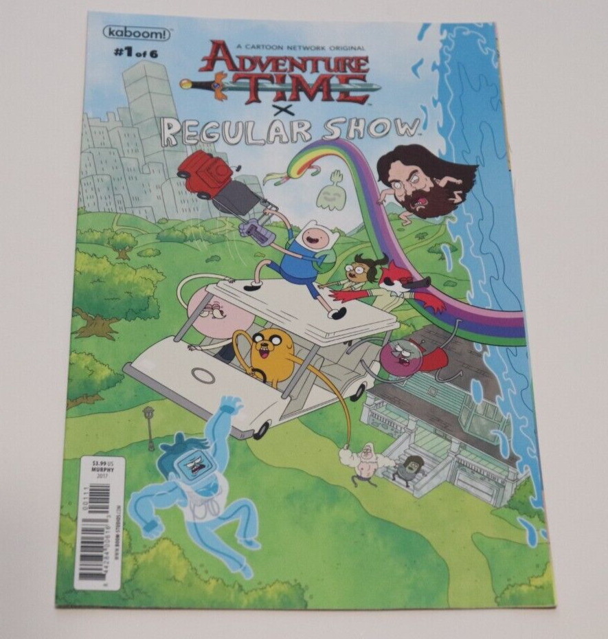 adventure time and regular show comics