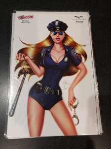 Death Force #5 Sexy LIMITED VARIANT Zenescope New York Comic-Con Billy Tucci Cop