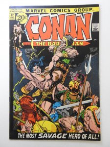 Conan the Barbarian #12 (1971) Beautiful VF Condition!