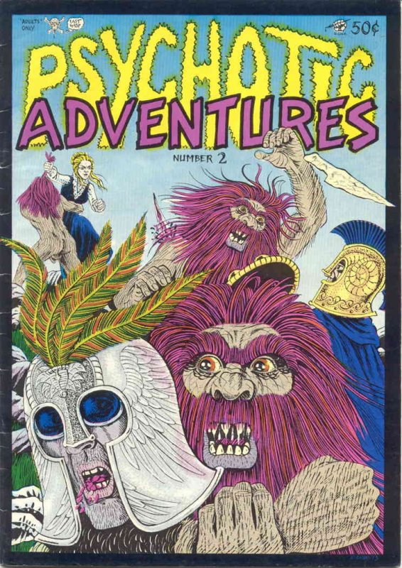 Psychotic Adventures Illustrated Issue #2 FN ; Last Gasp | Underground