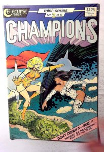Champions #2 (1986) Eclipse Comics Flare 1st Print Comic Book