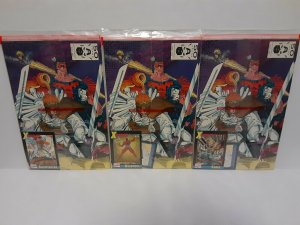  X-FORCE #1: 5 BOOK SET: POLYBAGED NEGATIVES SET + DEADPOOL CARD - FREE SHIPPING