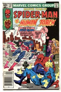 Marvel Team-up #121 1st Frog Man comic book - NEWSSTAND FN/VF 