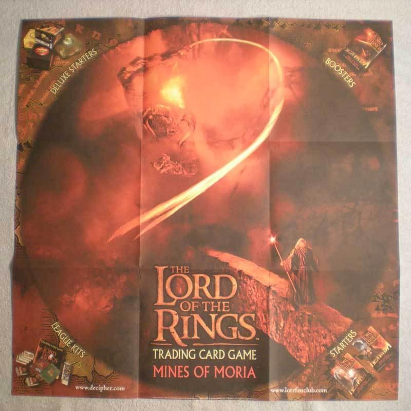 LORD OF THE RINGS Promo poster, 27x27, 2002, Unused, more Promos in store