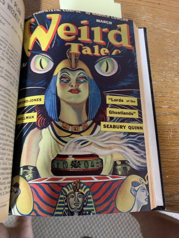 Pulp Collelected Bound John Thunstone Weird Tales 37 43 44 51 Manly Wade Wellman