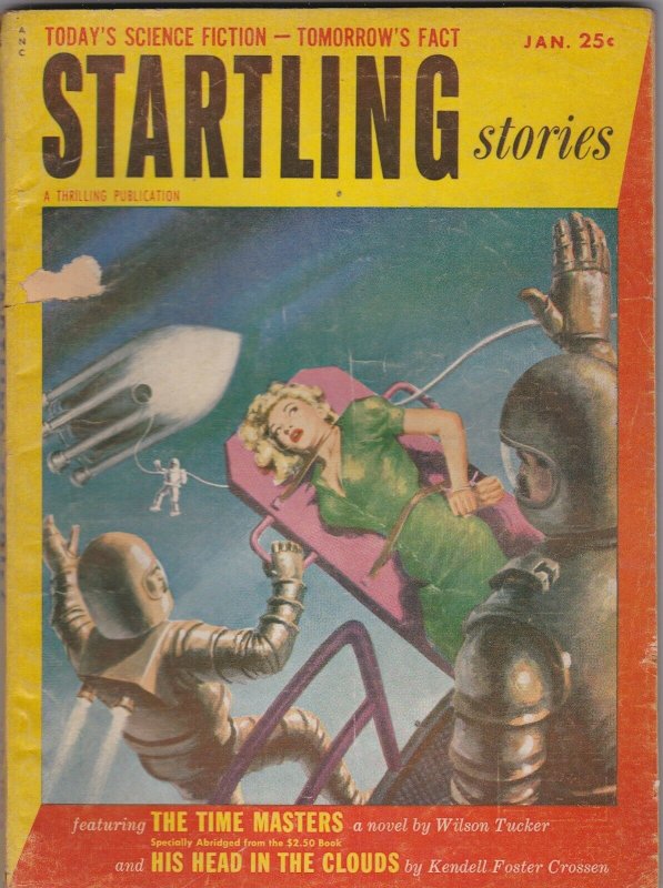 Startling Stories January 1954 Pulp Magazine