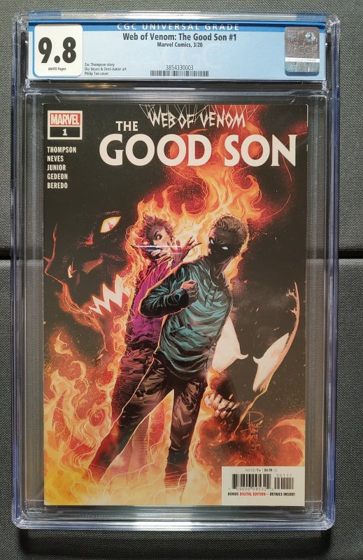 CGC Graded 9.8 Web of Venom: The Good Son (2020)