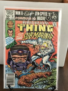 Marvel Two-in-One 81  9.0 (our highest grade) Thing & Sub-Mariner! MODOK!  1981