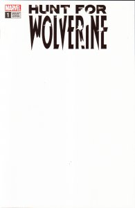 Hunt For Wolverine Blank Cover (2018) Wolverine