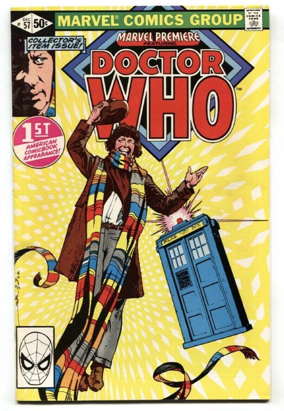 MARVEL PREMIERE #57 -1st comic book Doctor Who 1980