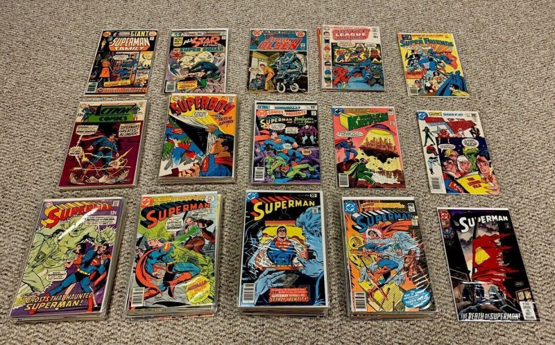 Prime Mixed Vintage Dc Only Mixed Comics Lot (Read Description) Vf+ To Nm+