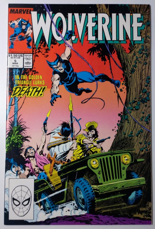 Wolverine #5 (9.0, 1989)