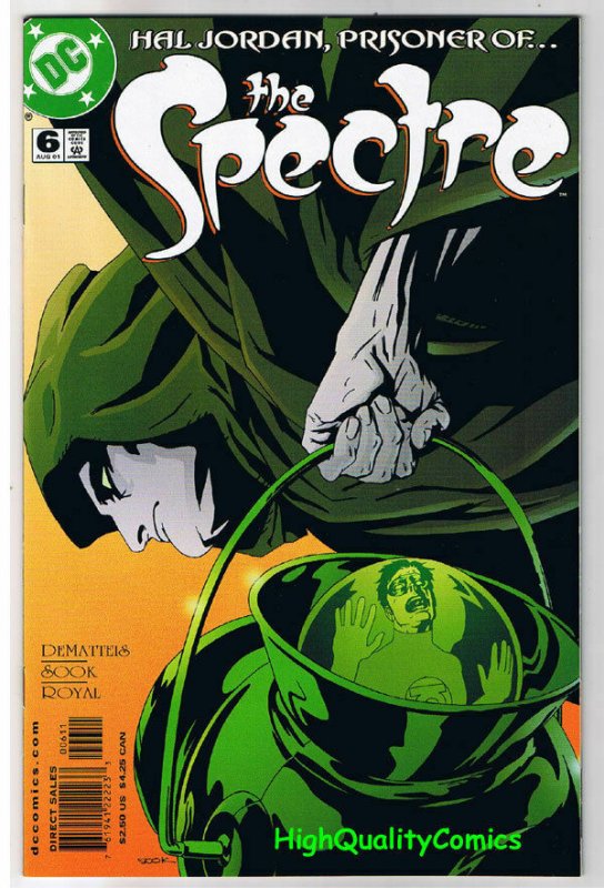 SPECTRE #6,V4, NM+, 2001, Vertigo, Ryan Sook, Green Lantern, more in store