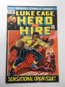 Hero for Hire #1 (1972) GD+ Condition