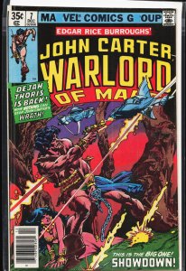 John Carter Warlord of Mars #7 (1977) John Carter Warlord of Mars