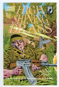 High Shining Brass #2 Vietman War Apple Comics VF+