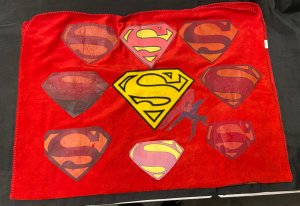 WORLD'S FINEST COLLECTION SUPERMAN LOOT CRATE W/ BLANKET,  FIGURE + MORE