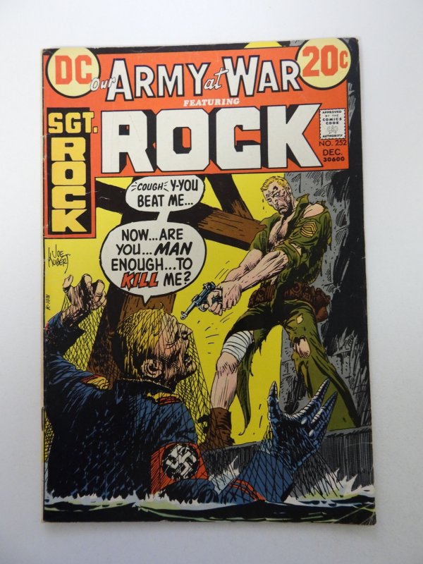 Our Army at War #252 (1972) VG/FN condition