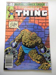 Marvel Two-in-One #91 (1982)