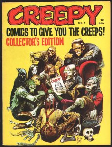 Creepy #1 1964-First issue.-Jack Davis horror cover.-Angelo Torres, Al Willia...