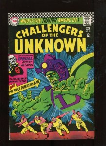 CHALLENGERS OF THE UNKNOWN #53 (7.0) DIMENSION MAN