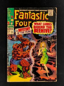 Fantastic Four #66 (1967) G+ Origin of HIM (Warlock)