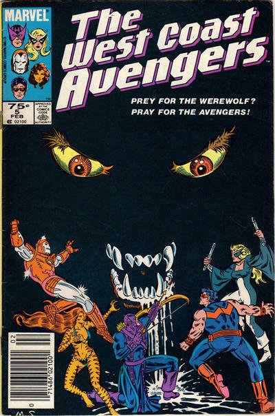 West Coast Avengers #5 (Newsstand) FN; Marvel | save on shipping - details insid