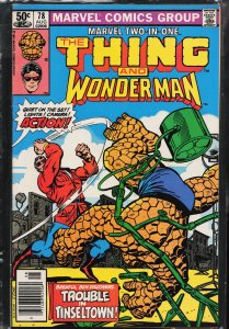 Marvel Two-in-One #78 (1981) Wonder Man