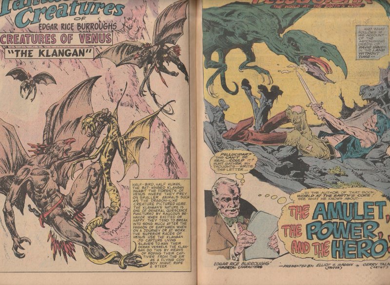 Tarzan Family # 66   Korak ! Warlord of Mars ! Pellucidar !