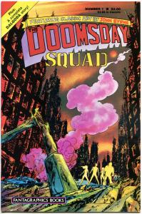 DOOMSDAY SQUAD  #1 2 3 4 5 6, VF/NM, 1986,  6 issues, John Byrne,Fantagraphics