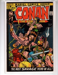 Conan the Barbarian #12 (1971) Sharp copy! [NSC•ECA6]