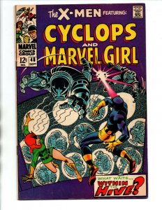 X-Men #48 - Psyclops - Marvel Girl - 1968 - FN/VF