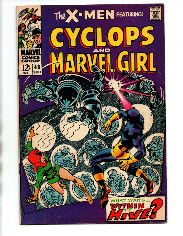 X-Men #48 - Psyclops - Marvel Girl - 1968 - FN/VF