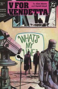V For Vendetta #5 VF/NM; DC | save on shipping - details inside