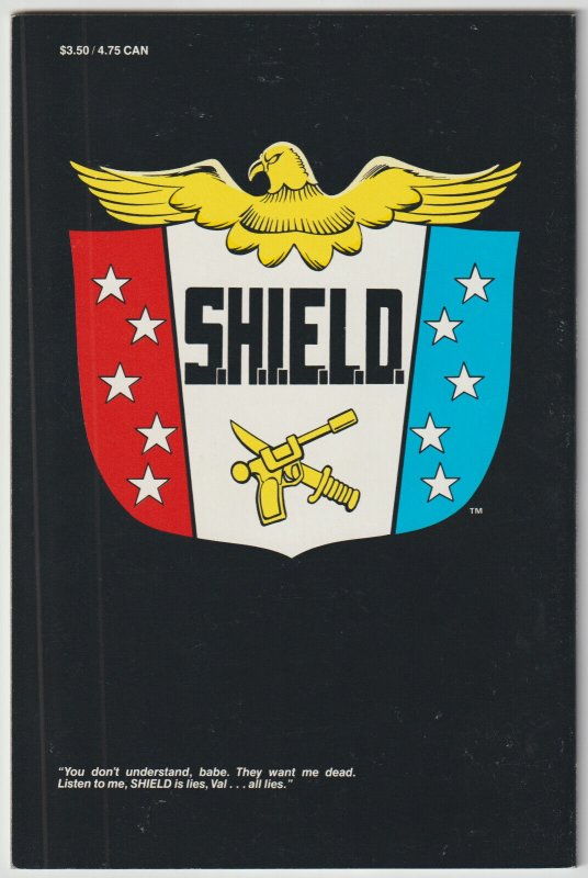 Nick Fury Vs. S.H.I.E.L.D. #2 (Jul 1988, Marvel), VFN-NM (9.0), low print run