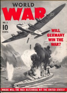 World War #2 1940-Dell-war pulp-Nazi Bomber cover-Blitzkreig-VF