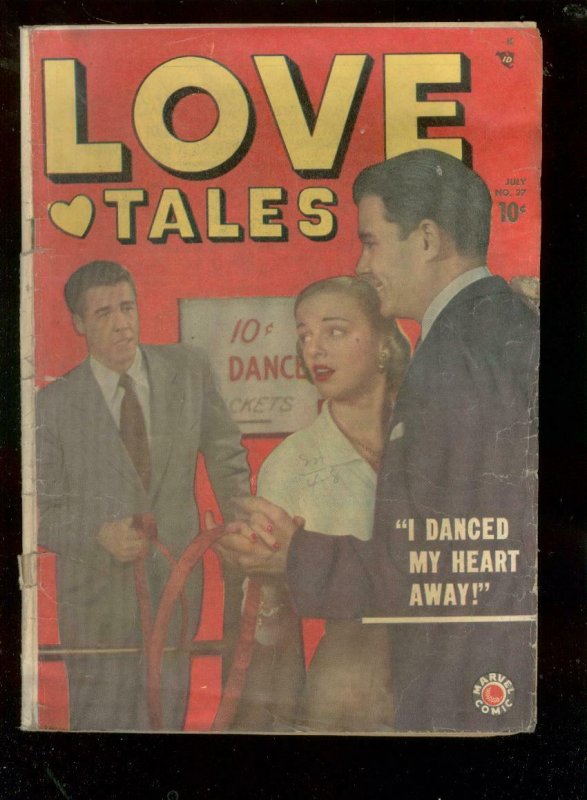 LOVE TALES #37 1949-MARVEL-DIME A DANCE GRLS-FASHIONS   G