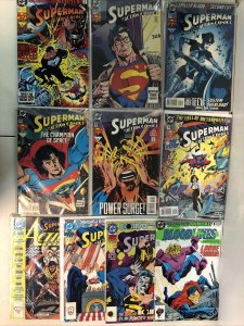 Superman Returns To Action Comics (1989) Set # 643-700 & Annual # 2-5 (VF/NM)