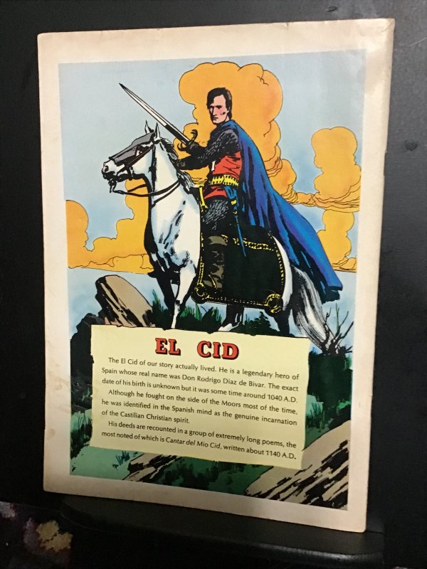 Four Color #1259 (1961) mid grade ElCid movie comic! FN Wow!