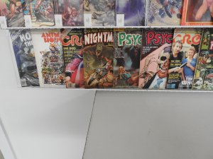 Huge Lot 100 Magazines W/ Vampirella, Conan, Mad, Howard the Duck Avg FN Cond